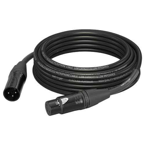 Câble XLR Behringer PMC-1000 de 10m avec connecteurs Neutrik Platinum Performance