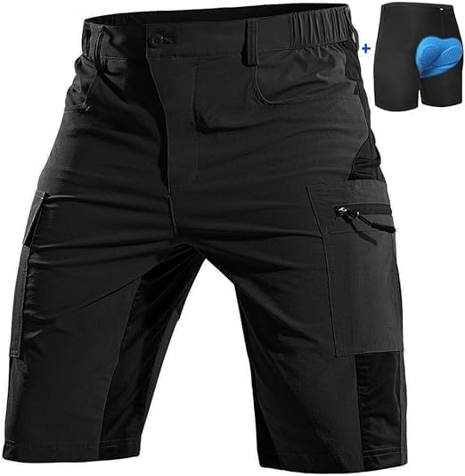 Cycorld Mountain-Bike-Shorts-Mens-Padded Biking...