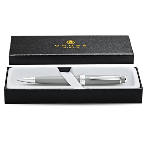 Image of Cross Bailey Light Polished Gray Resin w /Polished Chrome Appointments Ballpoint Pen