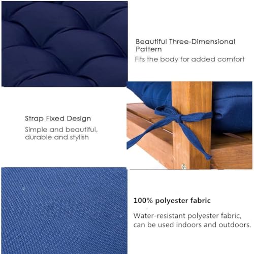 Coussin pour banc de jardin imperméable 130x50 cm confortable Cush - 6
