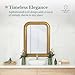 Hamilton Hills Thick Rounded Top Gold Rich Framed Wall Mirror 36" x...
