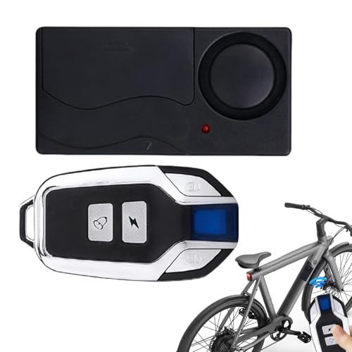Alarma de coche inalámbrica de 110 dB con control remoto para motos