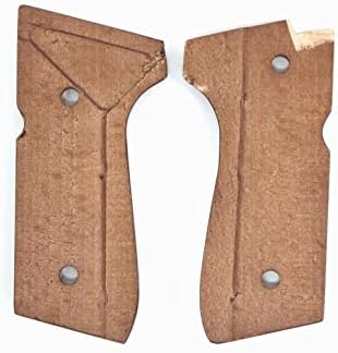 M92F エアガン対応 ベレッタ刻印 ウッド グリップパネル スムース