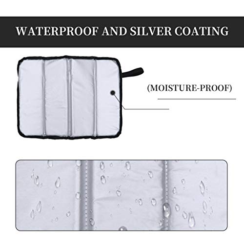 BESPORTBLE, 2 peças, almofada de assento de acampamento dobrável resistente ao desgaste, tapete de a