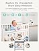 Dr.Care VistaView Lite Smart WiFi Baby Monitor with 2 Cameras- 4” 720P Split Screen & 1080P Camera App Control, Motion Alerts, Night Vision, 3000mAh Battery, 2-Way Talk, Triple Security, 1000ft Range