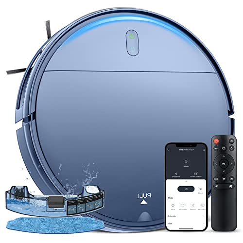 Image of ZCWA Robot Vacuum and Mop Combo,2.4GHz WiFi Link Vacuum Robot