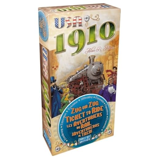 Zug um Zug - Erweiterung USA 1910: Familienspiel für 2-5 Spieler. Spieldauer ca. 40 Minuten