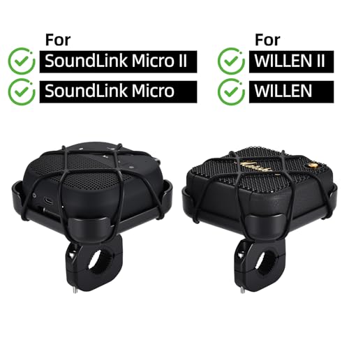 Support de guidon de vélo pour Bose SoundLink Micro et Marshall Willen