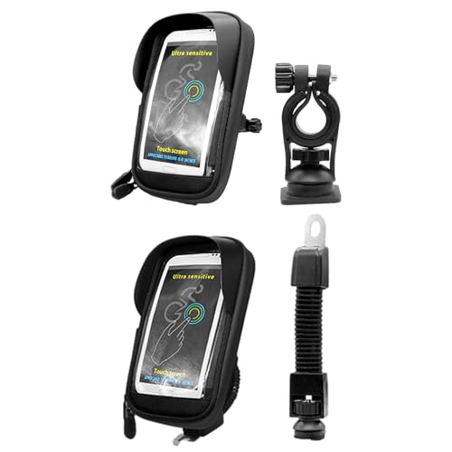 Soporte para teléfonos de equitación y ciclismo con pantalla táctil para manillar
