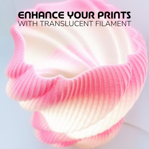 Image of Polymaker Panchroma PLA Filament 1kg, Gradient 3D Printing Filament 1.75mm | Crystal Rose Quartz, Neatly Wound PLA for Easy Print & Smooth Feeding. Compatible with Bambu Lab & Most 3D Printers