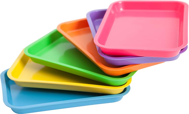 Zirc Dental 20Z101R Mini Setup Tray Size F Flat Plastic Neon Purple