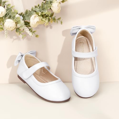 Image of PANDANINJIA Toddler Dress Shoes Flower Girls Ballet Flats