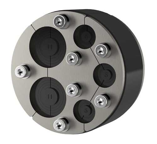 Ringraumdichtung mit Segmentringtechnik 100 mm für 2x8-30 und 3x4-16 5 Kabel/Rohre HRD100 SG Mauerdurchführung