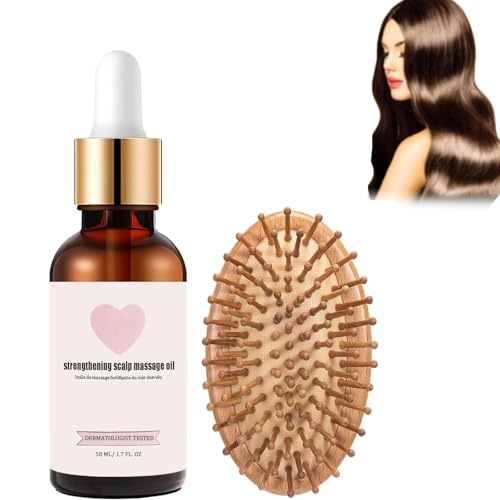 Aceite de masaje intensivo para el cuero cabelludo Golab Beauty, Aceite para el cuero cabelludo GolâB Beauty, Aceite para el crecimiento del cabello de mujer Golabbeauty (1pc)