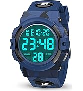 Dislocati Mehrstil LED wasserdichte Digitaluhr Wecker für Kinder - Geschenke & Spielzeug Kinder