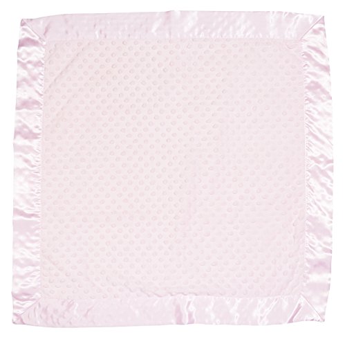 Image of Bearington Baby Dottie Snuggle Blanket (Pink) 28.5 inch X 28.5 inch