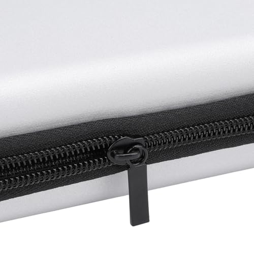 Jelquix 2DS XL 2DS LL Protective Hard Shell Carrying Case for New 3DS with 8 Slots Portable Game Console Bag for Travelers (Silver) - Image 6