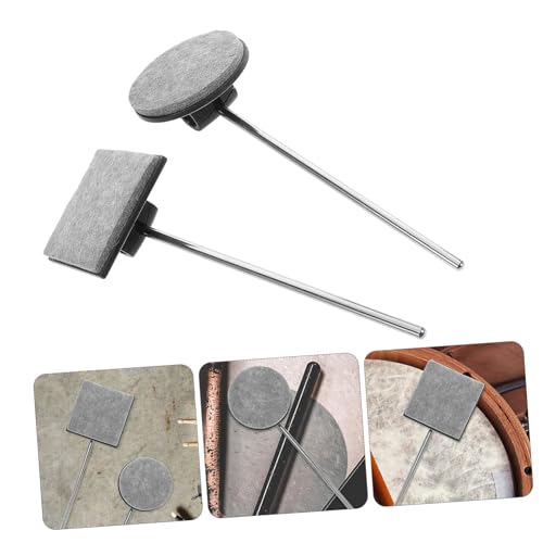 Macilla para bombo con cabeza plana y diseño cuadrado miniatura 7