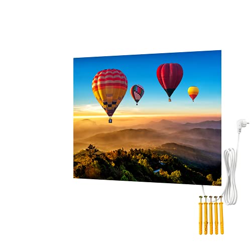 Bringer Imagen calefacción por infrarrojos sin marco – calefacción con imagen – 80 x 60 x 1,8 cm – Chiang Mai, Tailandia