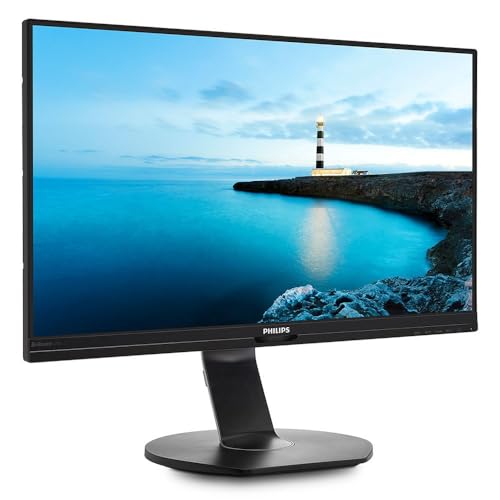 Philips 272B7QUPBEB - 27 Zoll QHD USB-C Docking Monitor, höhenverstellbar (2560x1440, 60 Hz, HDMI, DisplayPort, USB-C, RJ45, USB Hub) schwarz