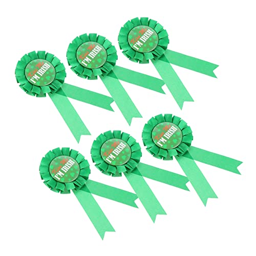 Badge vert trèfle Saint-Patrick broche tendance femme pour vêtement et sac