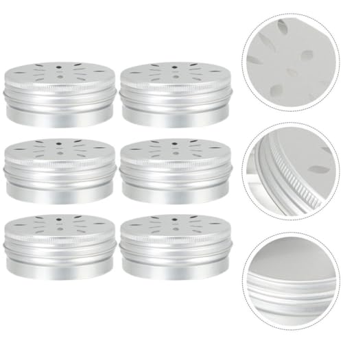 NOLITOY 6pcs Dog Scent Training Containers Tins with Lids for Nose Work Odor Training Cases for Dog Agility Equipment Portable and Sturdy Scent Tool for Relief