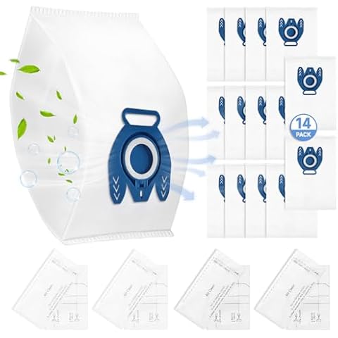 14 Pack GN Vacuum Dust Bags for Miele Cover