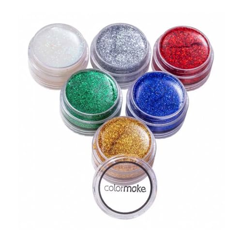 Colormake Glitter Cremoso Kit 6 Cores