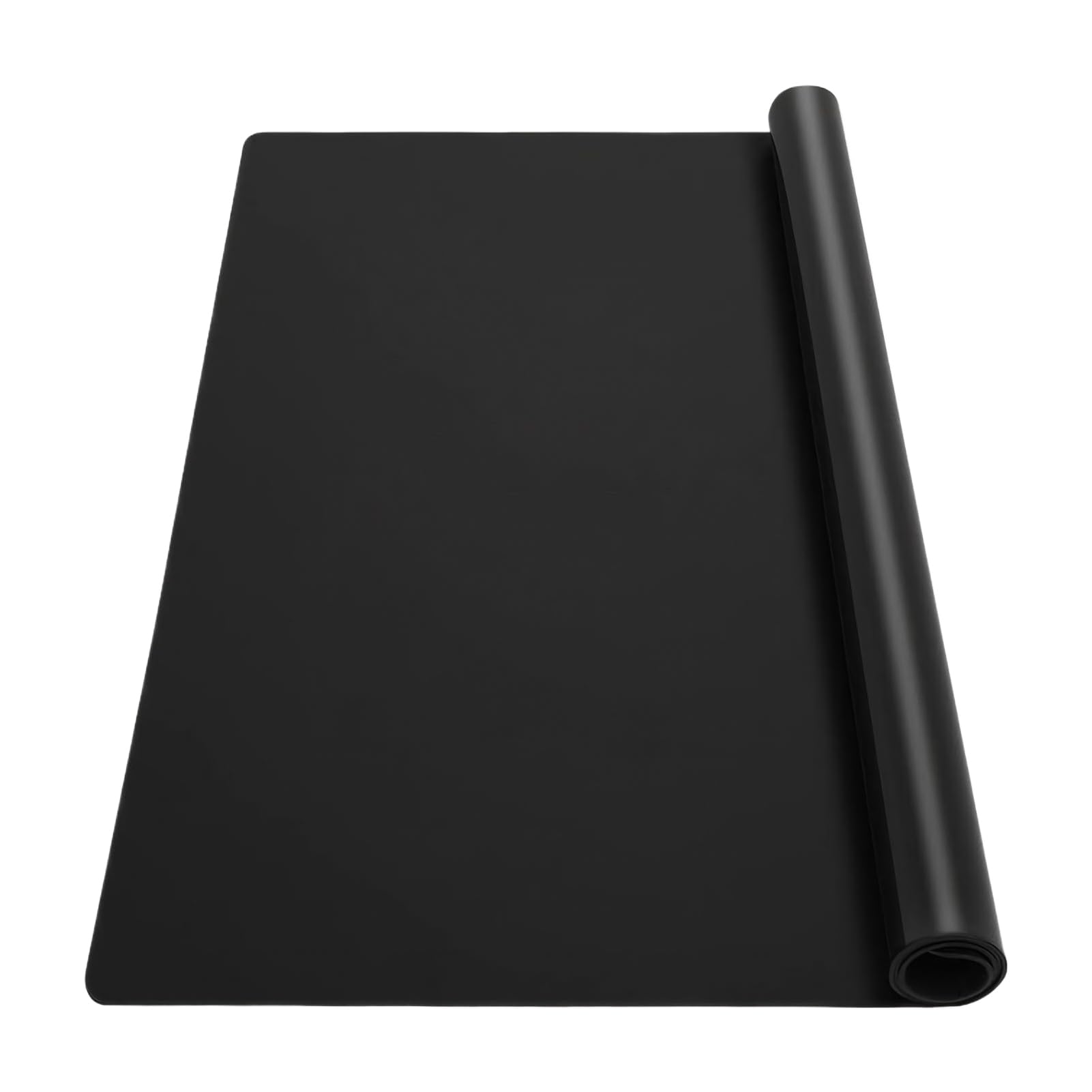 Tapis de table en silicone extra large et épais -,noir