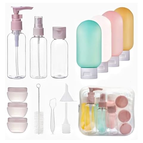 ojussa 14Pcs Leak Proof Travel Bottle Set Cover