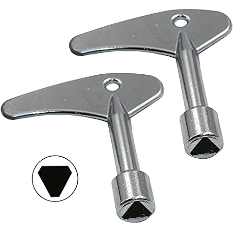 Multi-Functional Spanner Key 4 Ways Utility Key Triangle Cabinet Spanner Key Socket Keys Emergency Lift Door Lock Keys for Opening Electric Water Gas Meter Box Cupboard Cabinet (A) Cover