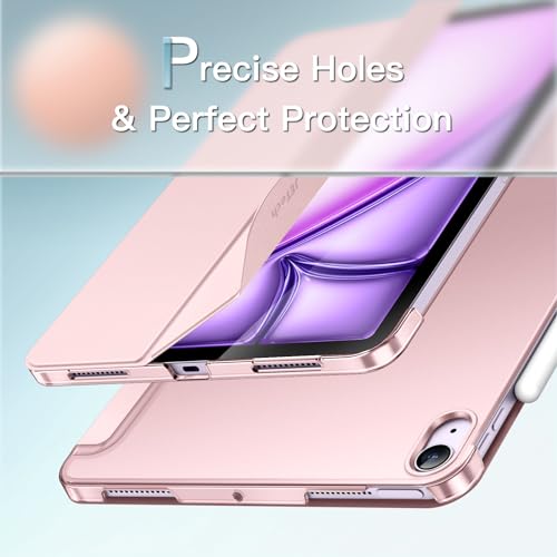 Image of JETech Case for iPad Air 11 inch M4 /M3 /M2 & Air 5 /4 10.9 inch, Pink