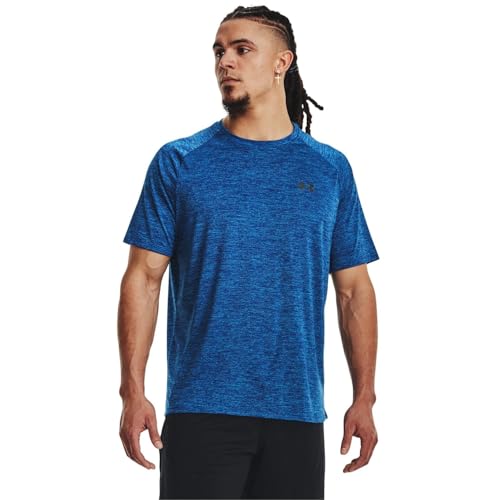 Image of Under Armour Men's Polyester Solid UA Tech 2.0 SS Short Sleeve Tee | 1326413-001