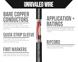 Voltive 12/2 Speaker Wire - 12 AWG/Gauge 2 Conductor - UL Listed in Wall (CL2/CL3) and Outdoor/In Ground (Direct Burial) Rated - Oxygen-Free Copper (OFC) - 500 Foot Bulk Cable Pull Box - Black