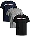 Produktbild JACK & JONES Herren Jjecorp Logo Tee Ss Crew Neck Noos T-Shirt (XL, 3er Sparset 3 (Corp Logo Fit:Slim))