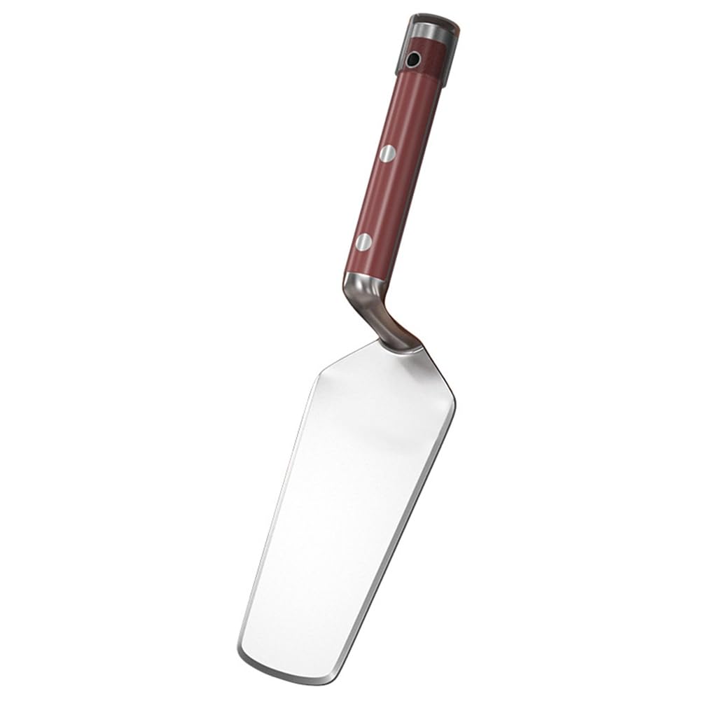 Xnuiasqe Stainless Steel Dual-Edged Masonry Trowel - Heavy Duty Plastering & Bricklaying Tool