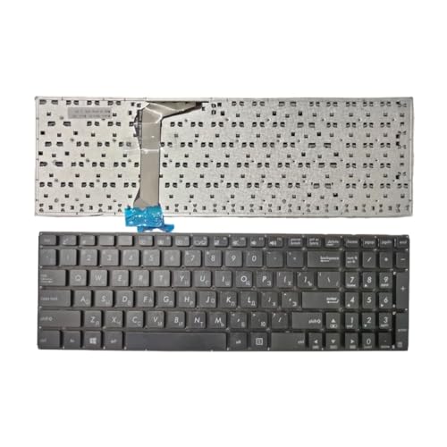 Clavier Asus E502 interchangeable avec touches noires haute réactivité