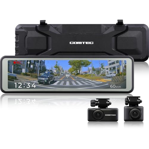 Amazon | コムテック（COMTEC） ミラー型ドライブレコーダー ZDR-880M