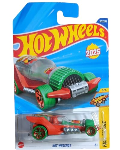 Modelo a escala 1:64 Hot Wheels Gotta Go naranja y negro miniatura 1