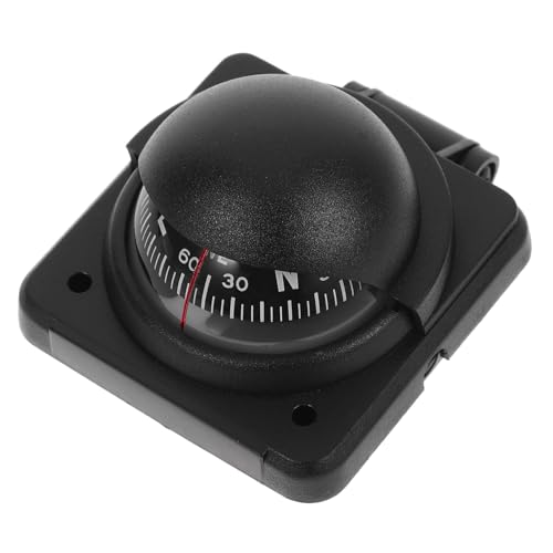 Holibanna Car Compass Ball Automotive Dashboard Compass for Accurate Navigation Vehicles Boats Trucks User Friendly Installation Durable