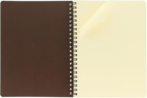 Miniatura 4 de Delfonics Rollbahn Spiral Cap-Martin Notebook: 6-1/2 pulgadas x 8-1/2 pulgadas (Greige) / Cuaderno A5