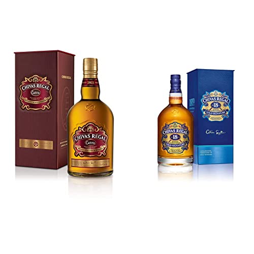 Whisky Chivas Regal Extra - 70 cl & Chivas 18ans - 70cl 40%