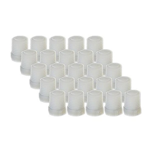 FOXX Ciencias de la vida 330 - 0940-oem ezwaste Reemplazo 1/4 "MNPT Filtro Tapones, 0.73" altura, 0,61 cm de ancho, 0,61 cm de largo, polipropileno (PP) (Pack de 25) Cover