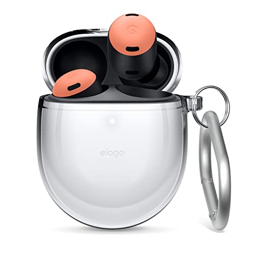 Amazon | 【elago】 Google Pixel Buds Pro 対応 ケース クリア カバー