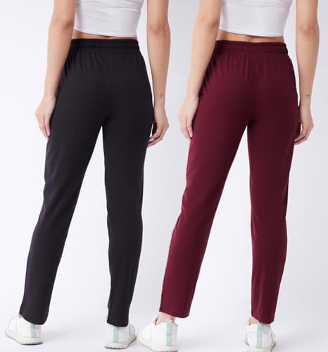 Image of Modeve Women Track Regular Fit Pants