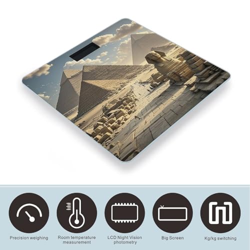 Báscula Digital de Baño Precisa con Pantalla Grande miniatura 3