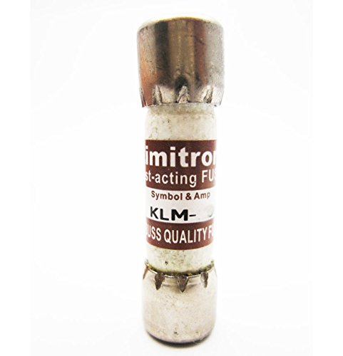 BussmannKLM-3 (KLM-3) 3 Amp 600 Vac Fast-acting Supplemental Fuses