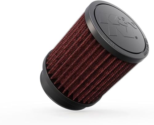 Image of K&N High-Flow Original Lifetime Universal Clamp-On Air Filter: High Performance, Premium, Washable: Flange Diameter: 2.5 In, Filter Height: 4 In, Flange Length: 1 In, Shape: Round, RB-0700 (Pack of 6)