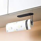 【Autoadhesivo】Portarrollos de pared se monta fácilmente, no es necesario perforar, no es necesario apuntar, solo puede fijarlo firmemente en una pared lisa, fácil y conveniente. No dañará la superficie de la pared u otros objetos.