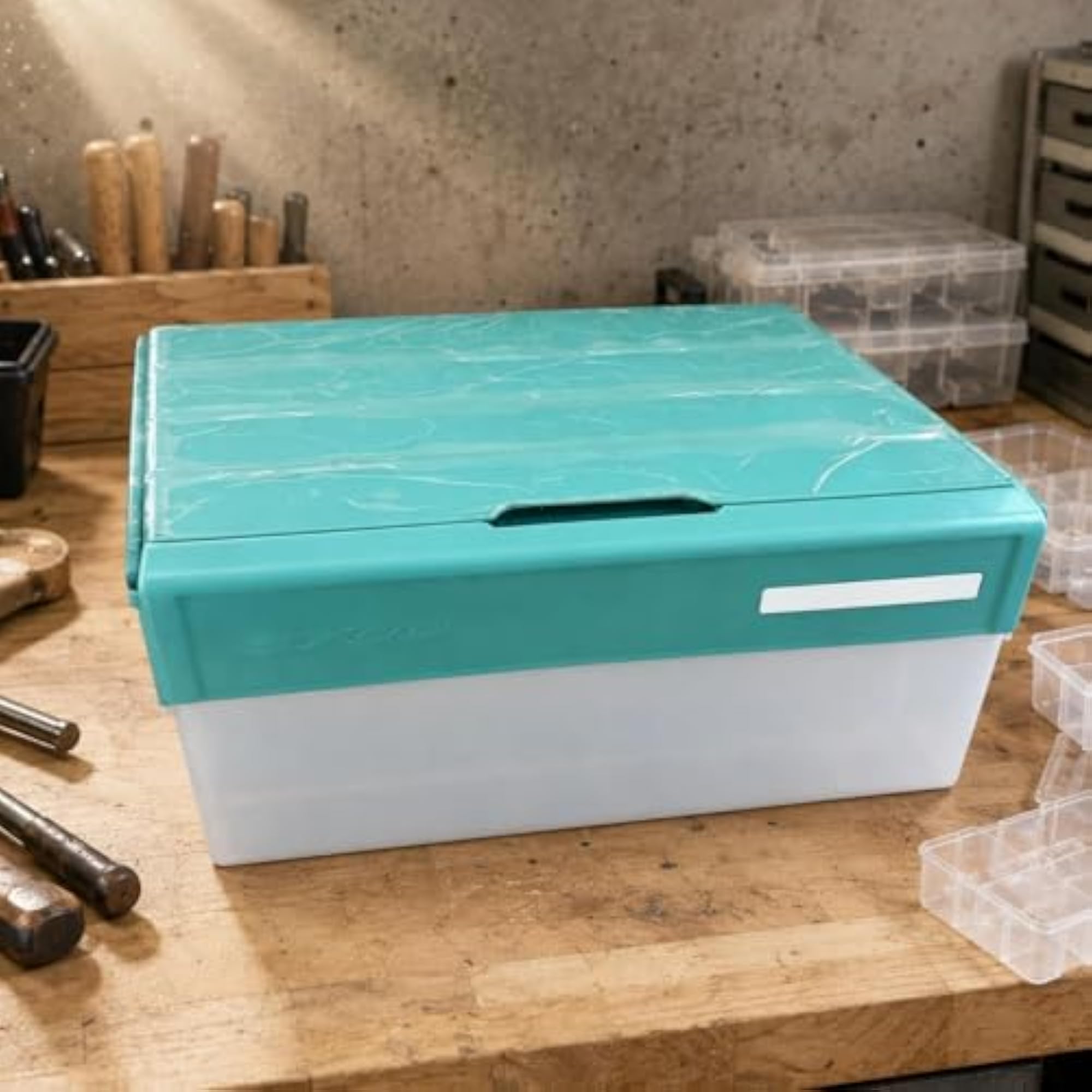 Narrow Compartments Hard Box for Organising Gear